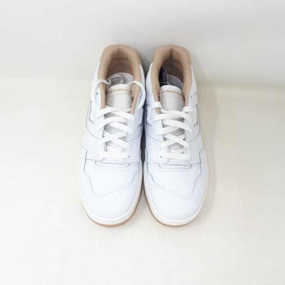 New Balance 550 White Tan Walking Casual Shoe Sneaker Womens Size 9 US BBW550JM - Picture 8 of 12